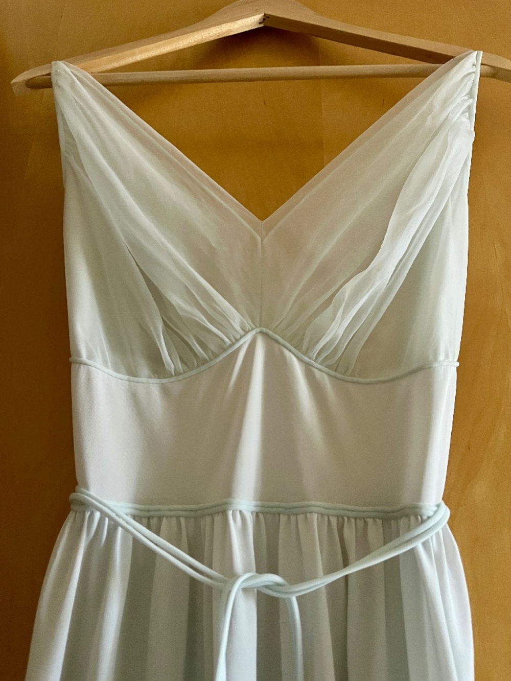 1940s Pale Blue Vanity Fair Tricot Negligee, size 34